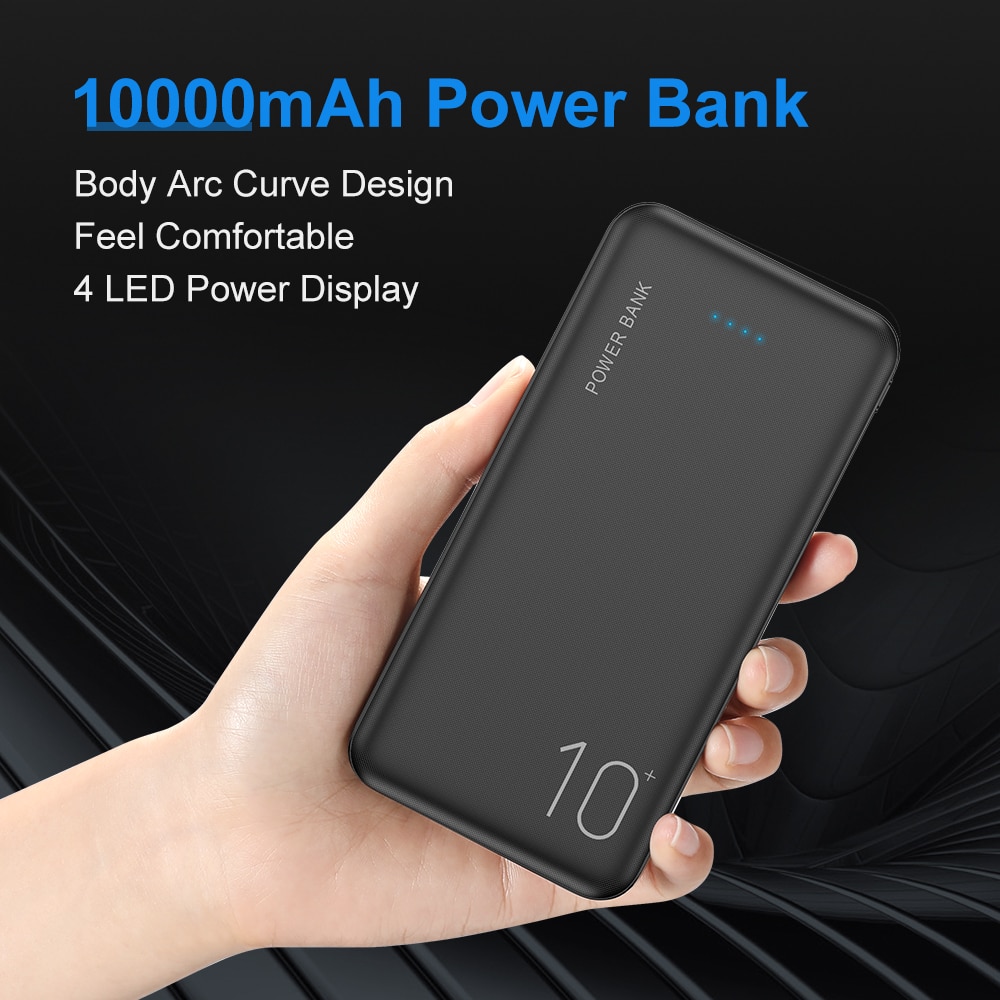 10000 mAh Universal Dual USB Power Bank