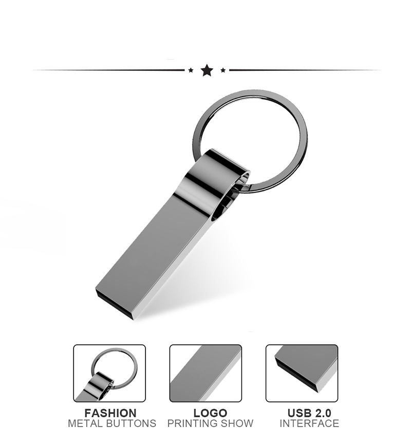 Metal Simple USB Flash Drive