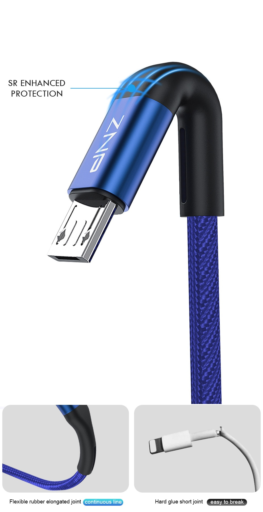 Fast Charging Micro USB Cable