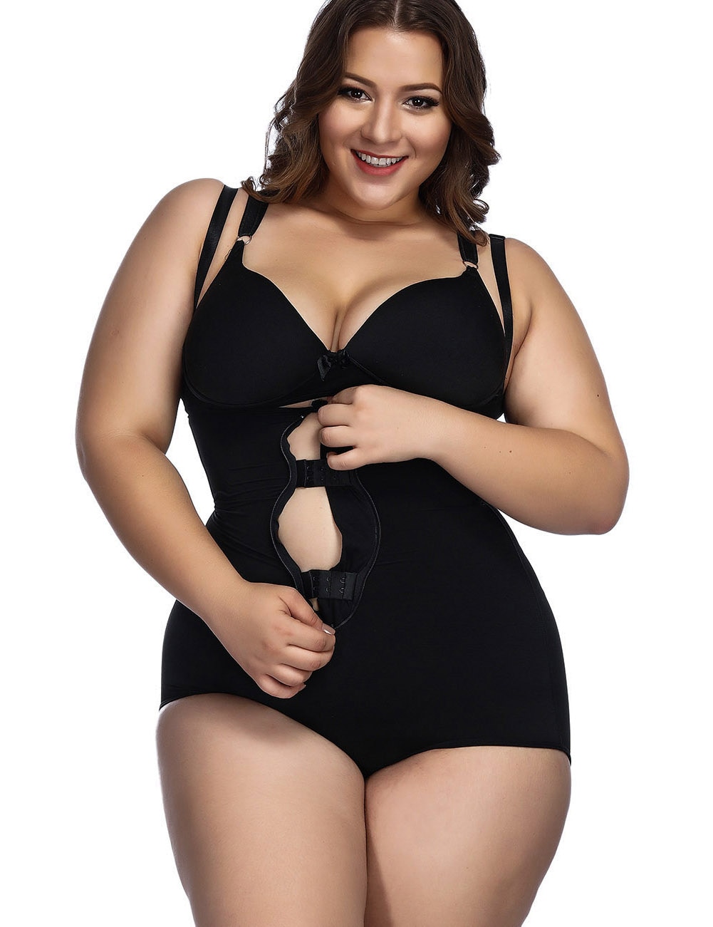 Plus Size Shaping Bodysuit