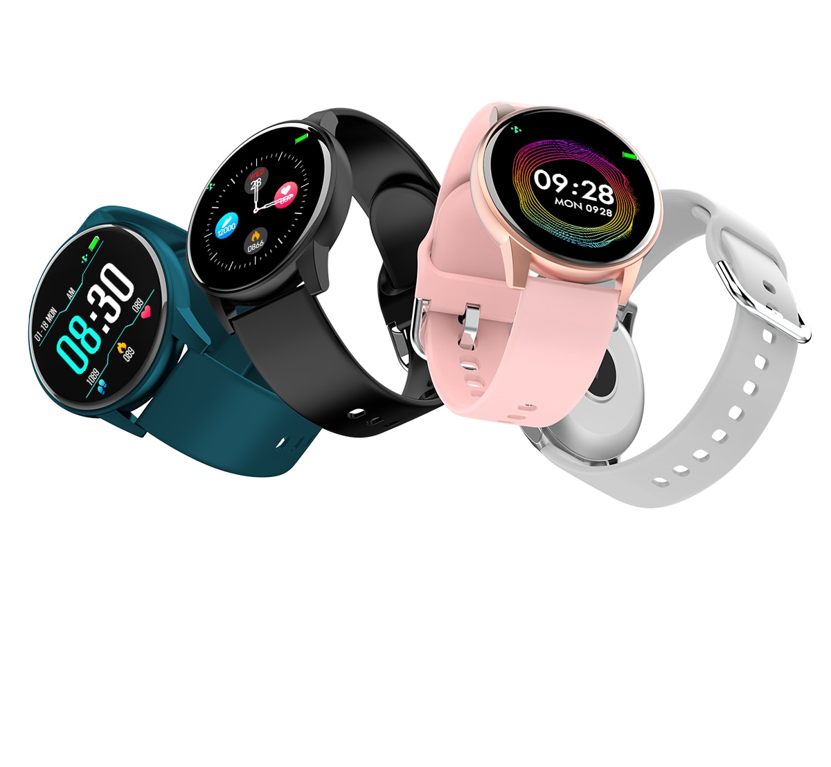 Unisex Smart Watch with Heart Rate Monitor