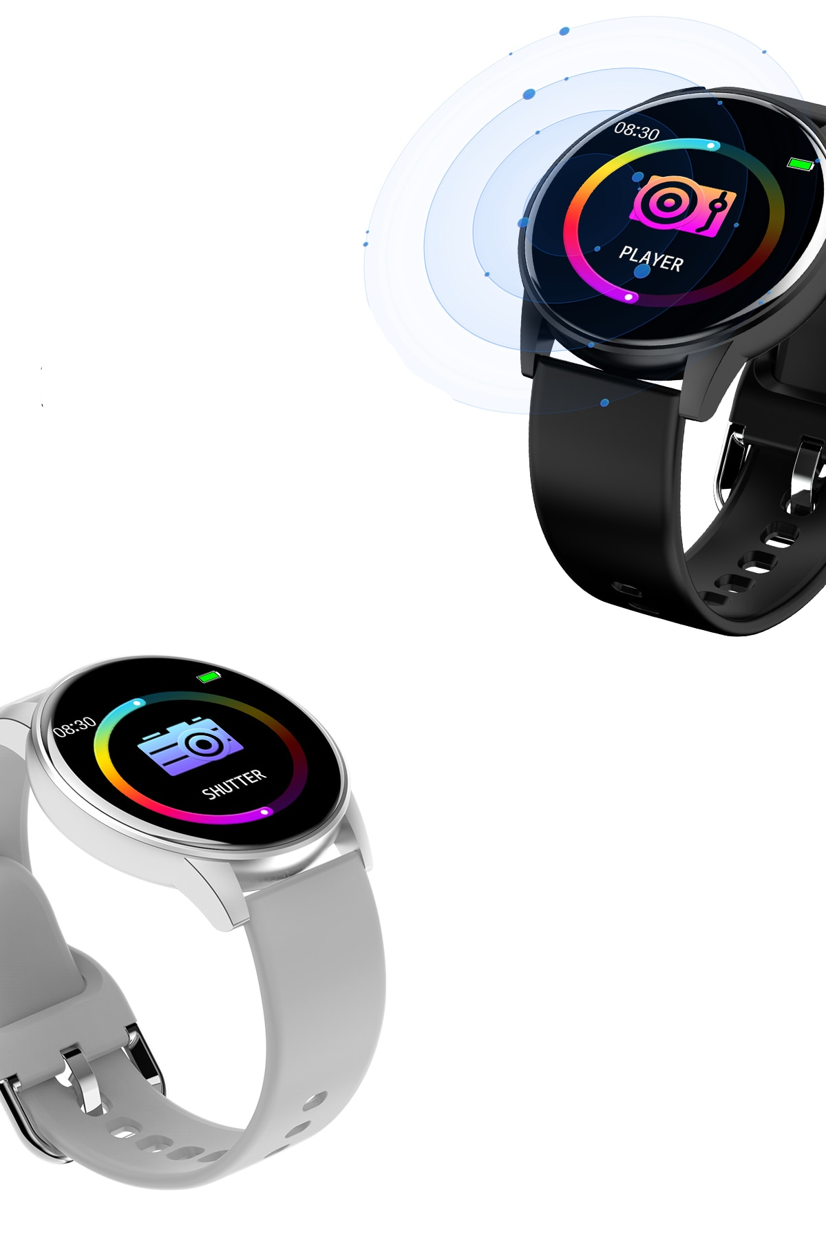 Unisex Smart Watch with Heart Rate Monitor