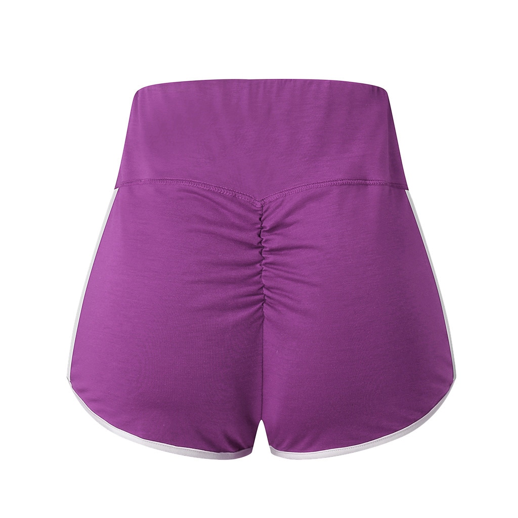 Women's Solid Color Skinny Sport Shorts